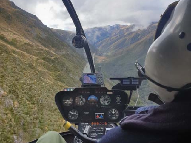 Heli-fishing with Reefton guide, Bryan Wilson